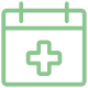 Ícone de agendamento de consulta